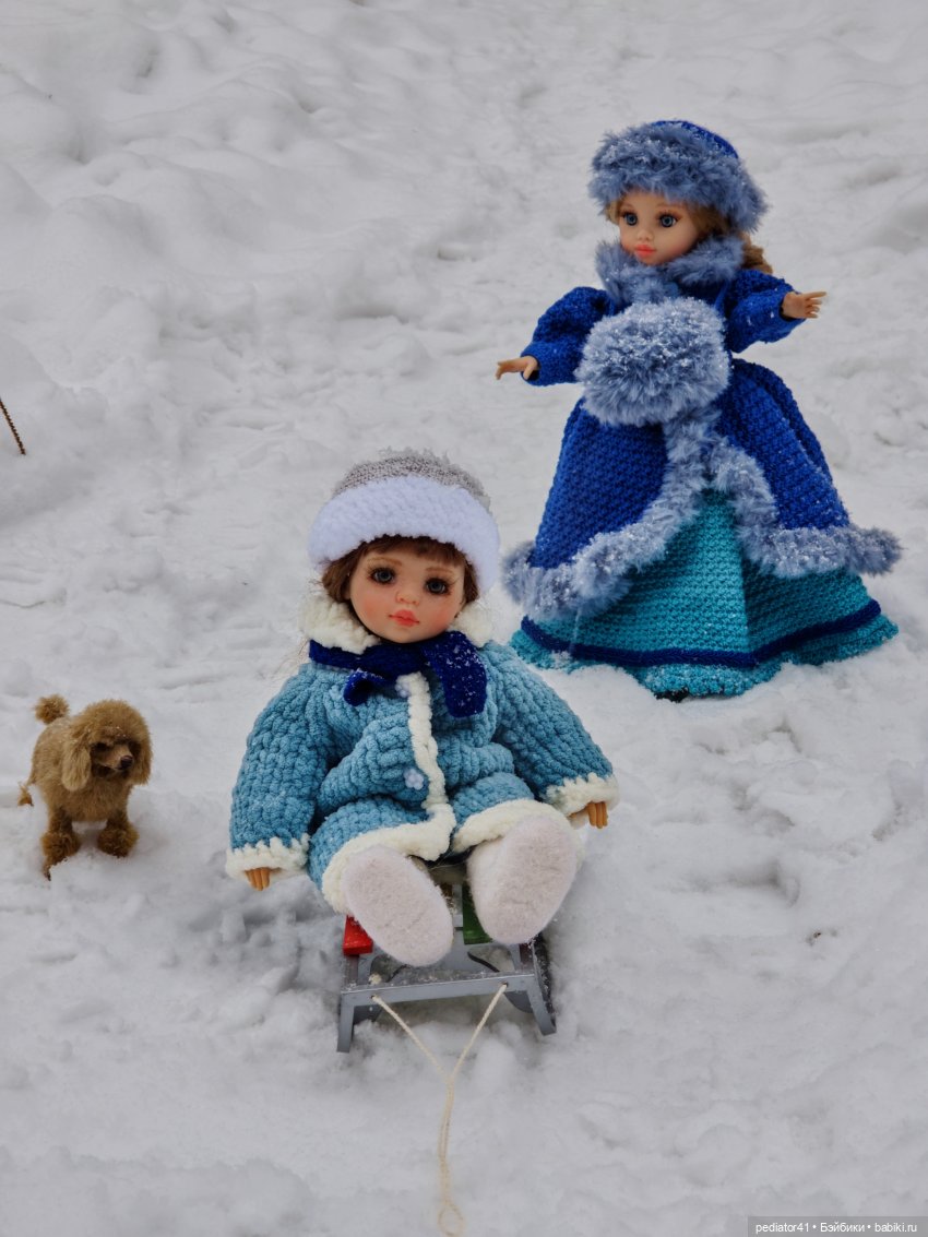 На санках с ветерком — Куклы Paola Reina (Паола Рейна): новинки (фото 7)