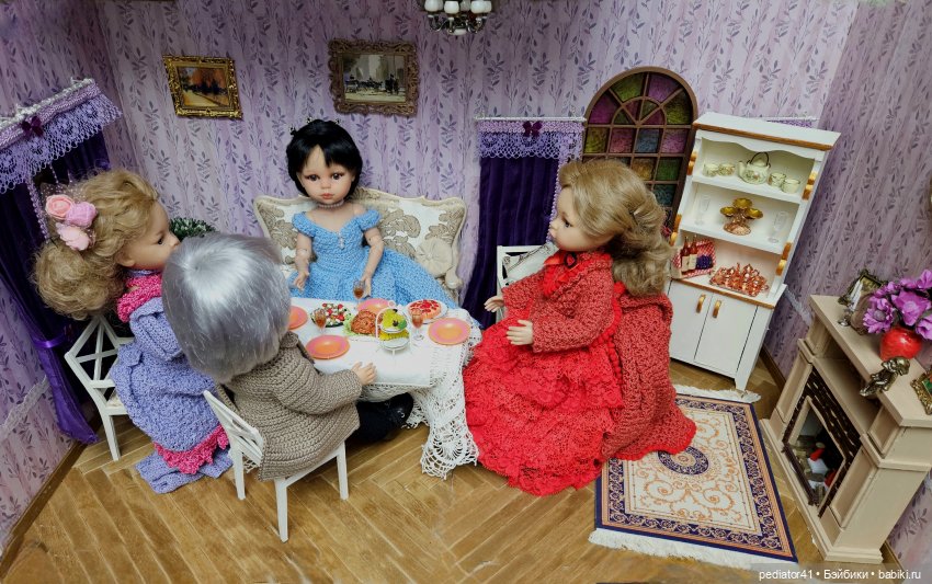 Рождественский обед — Куклы Paola Reina (Паола Рейна): новинки (фото 6)