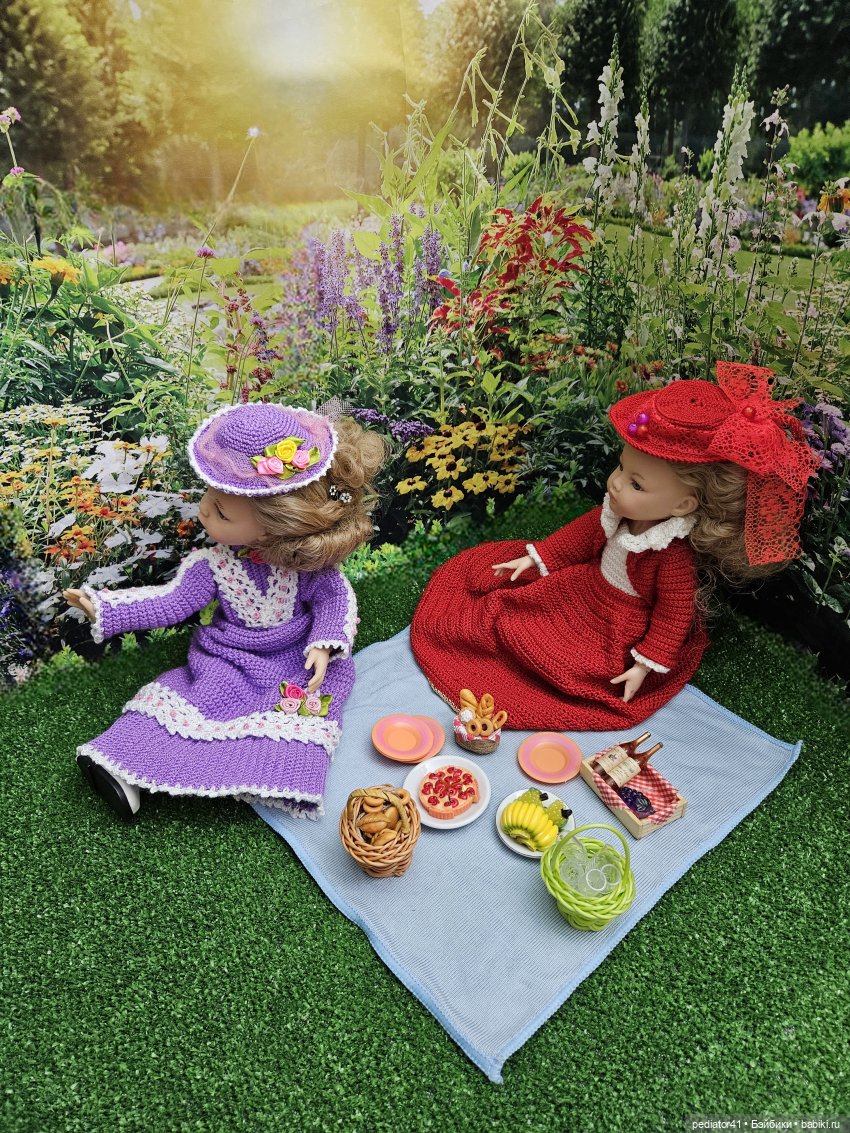 Две сестры. Загородная прогулка | Бэйбики Две сестры. Загородная прогулка