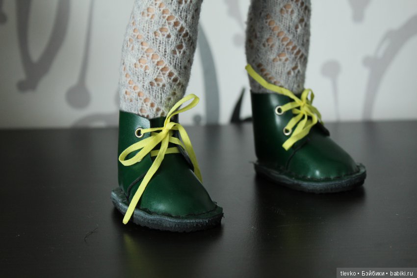 TatianaLevko — Изготавливаю кожаную обувь для куко (фото 9)
