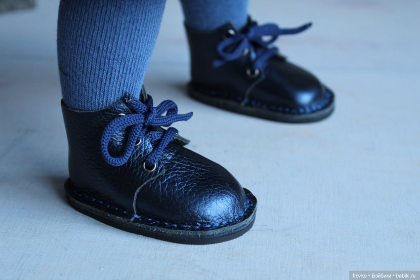 TatianaLevko — Изготавливаю кожаную обувь для куко (фото 3)