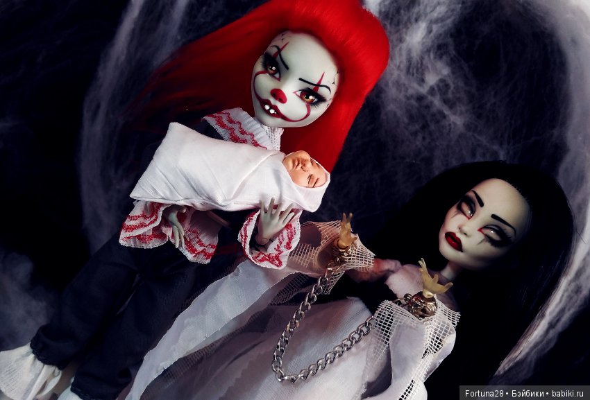 Кукольный Хеллоуин 2019 — ООАК Monster High и Ever After High: репейнт