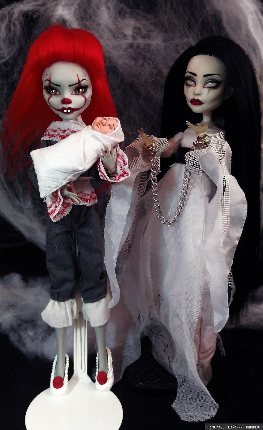 Кукольный Хеллоуин 2019 — ООАК Monster High и Ever After High: репейнт (фото 4)