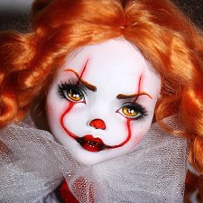 OOAK Monster High (Эвер афтер хай Монстер хай) Пеннивайз Оно Танцующий клоун