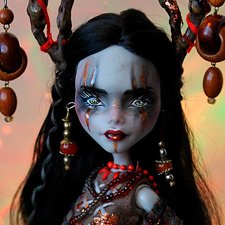 ООАК Monster high Монстер Хай Хранительница Леса