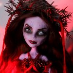 ООАК Monster high Монстер Хай Вампирша