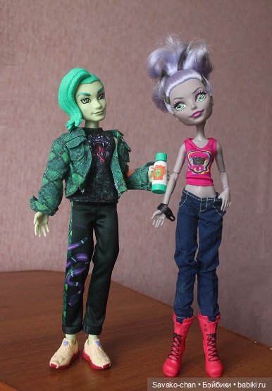 Такие разные Дьюсы — Куклы Monster High и Ever After High: G1
