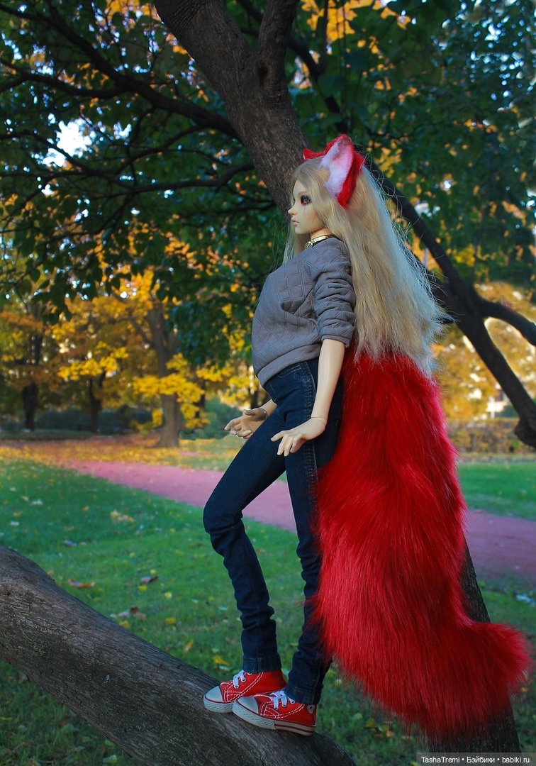 Ушки и хвосты из искусственного меха - Таша Треми