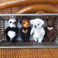 Корзинка медведиков