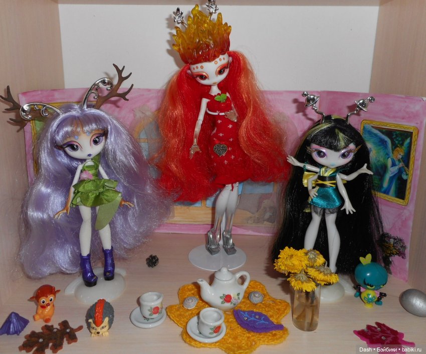 Инопланетное чаепитие — Интерактивные куклы (говорящие (фото 2)