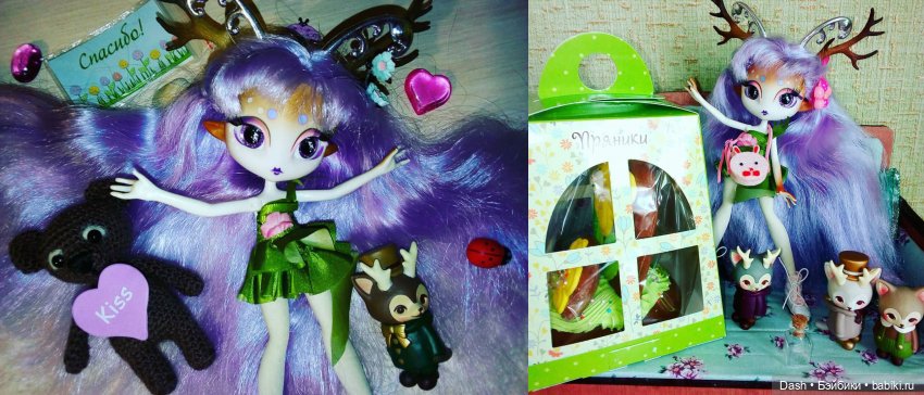 Модная Омела — Интерактивные куклы (говорящие