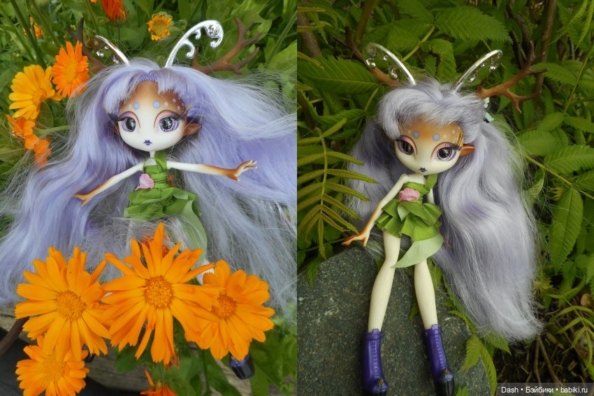 Модная Омела | Бэйбики Модная Омела — Интерактивные куклы (говорящие