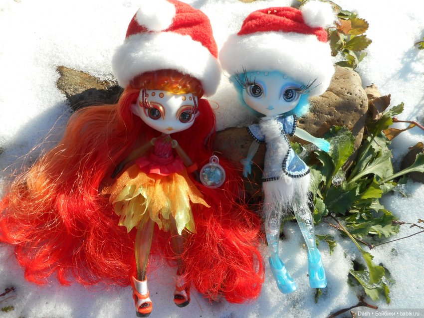 Льдинка и Огонёк — Интерактивные куклы (говорящие