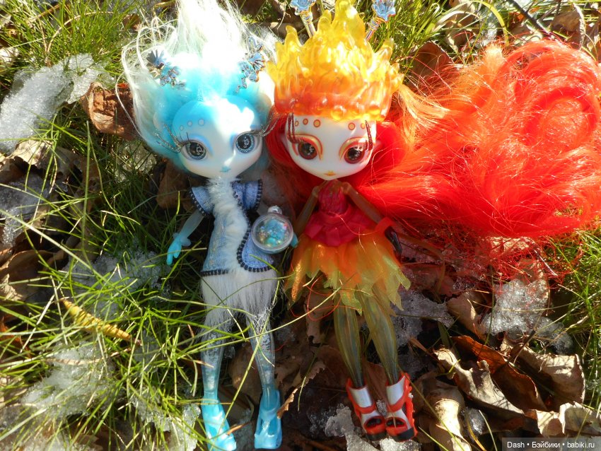 Льдинка и Огонёк — Интерактивные куклы (говорящие (фото 2)