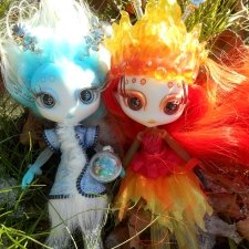 Льдинка и Огонёк