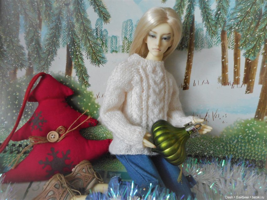 Наряжаем ёлку — Фотоистории с куклами BJD (БЖД): сериалы (фото 8)