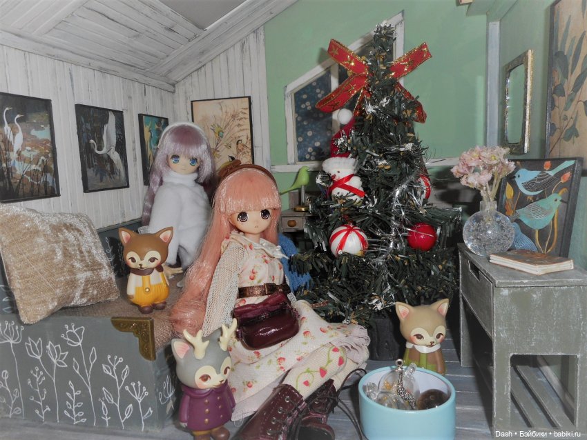 Наряжаем ёлку — Фотоистории с куклами BJD (БЖД): сериалы (фото 4)
