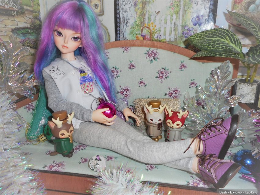 Наряжаем ёлку — Фотоистории с куклами BJD (БЖД): сериалы (фото 5)
