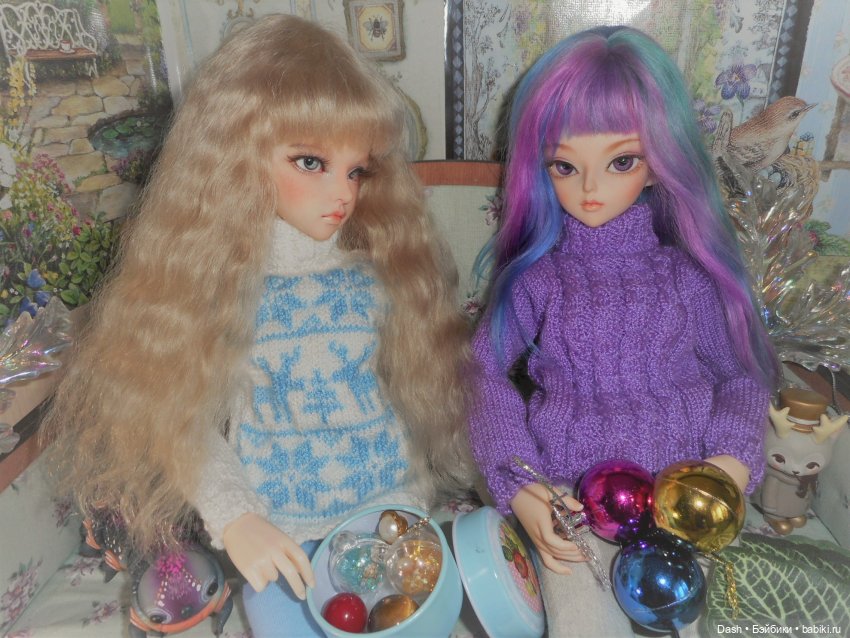 Наряжаем ёлку — Фотоистории с куклами BJD (БЖД): сериалы