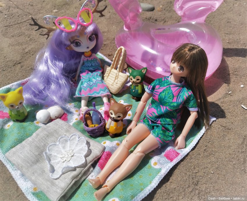 Кэрол и Омела на курорте — Куклы Azone (Азон) и тела Pure Neemo: фото (фото 3)