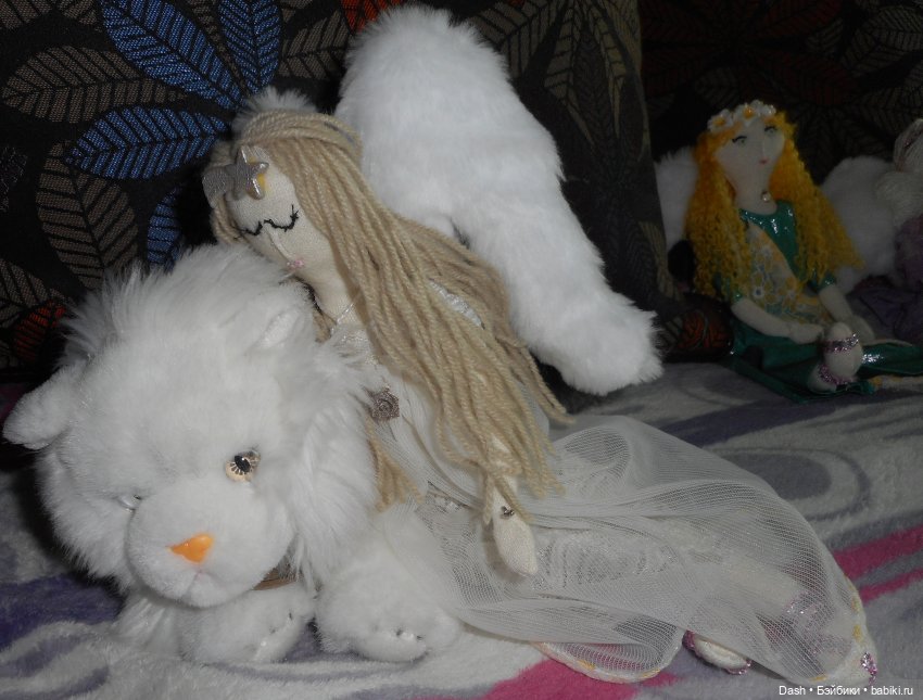 Мои текстильные куклы-ангелочки (фото 3)