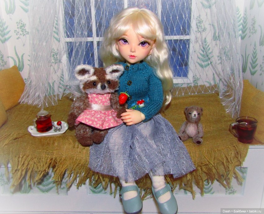 Енотик Мила находит друга