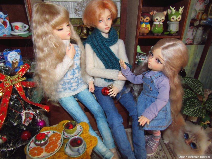 Убираем ёлочку — Куклы Fairyland (ФэйриЛэнд): BJD (БЖД)