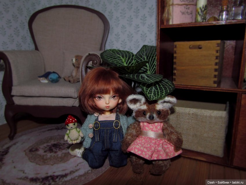 С новым гномом — Куклы Fairyland (ФэйриЛэнд): BJD (БЖД) (фото 9)