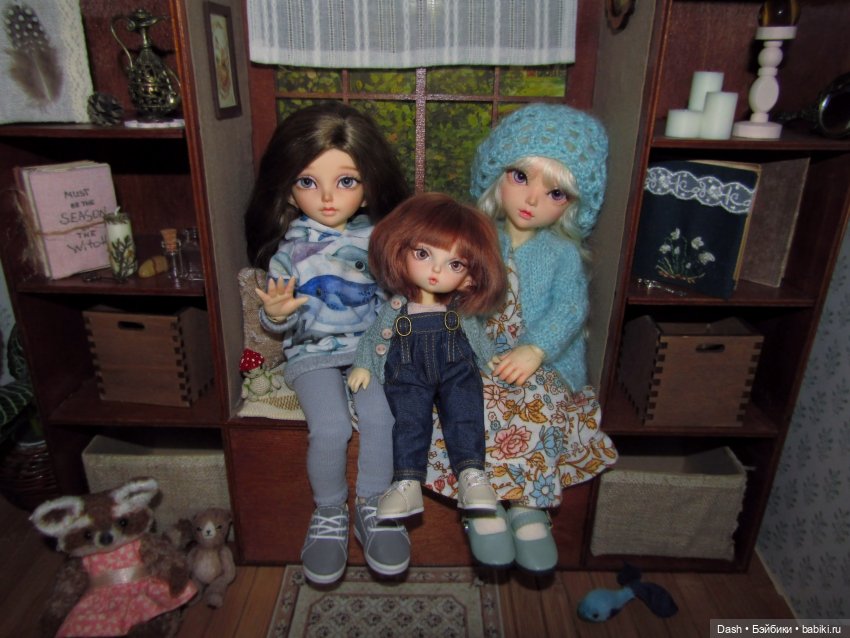 С новым гномом — Куклы Fairyland (ФэйриЛэнд): BJD (БЖД) (фото 6)