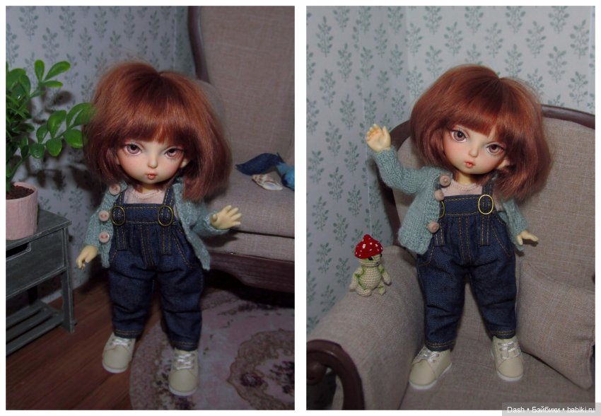 С новым гномом — Куклы Fairyland (ФэйриЛэнд): BJD (БЖД) (фото 8)