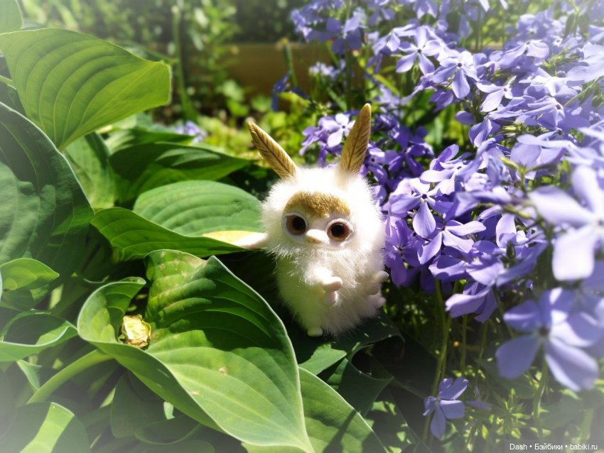 В джазе только... моли | Бэйбики В джазе только... моли — Игрушки в смешанной технике (мех и глина): Арт (фото 3)