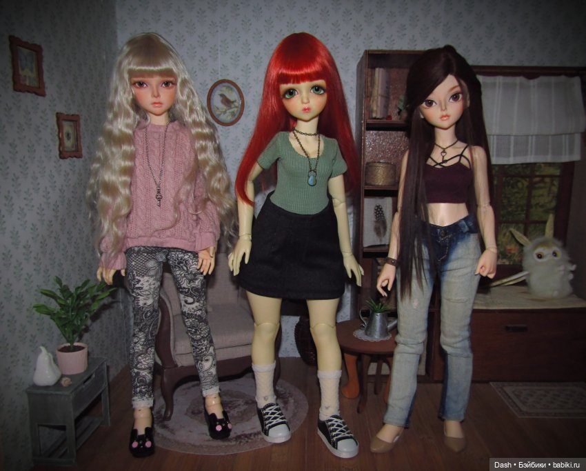 Мия и весенняя компания — Куклы LeekeWorld (Лике): BJD (БЖД) (фото 5)