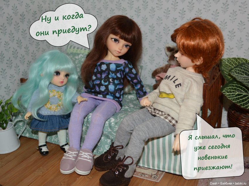 Приезд новеньких | Бэйбики Приезд новеньких — Куклы Fairyland (ФэйриЛэнд): BJD (БЖД) (фото 5)