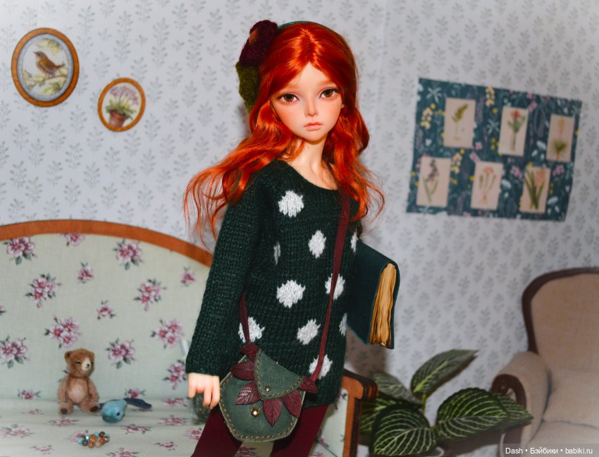 Цветочек и ягодка — Куклы Fairyland (ФэйриЛэнд): BJD (БЖД) (фото 6)