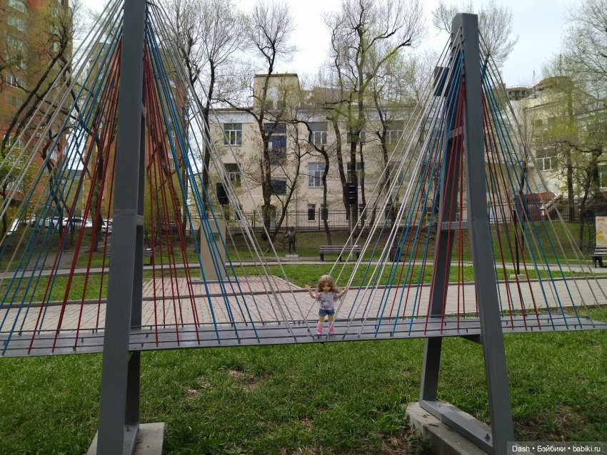 Виола в парке РЖД — Куклы Fairyland (ФэйриЛэнд): BJD (БЖД) (фото 6)