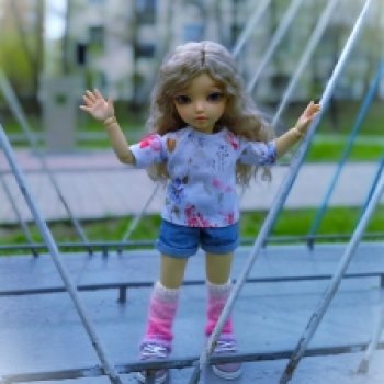 Виола в парке РЖД