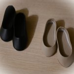 Балетки на Минифи актив: бежевые и черные