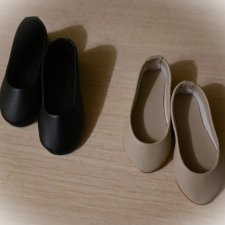 Балетки на Минифи актив: бежевые и черные