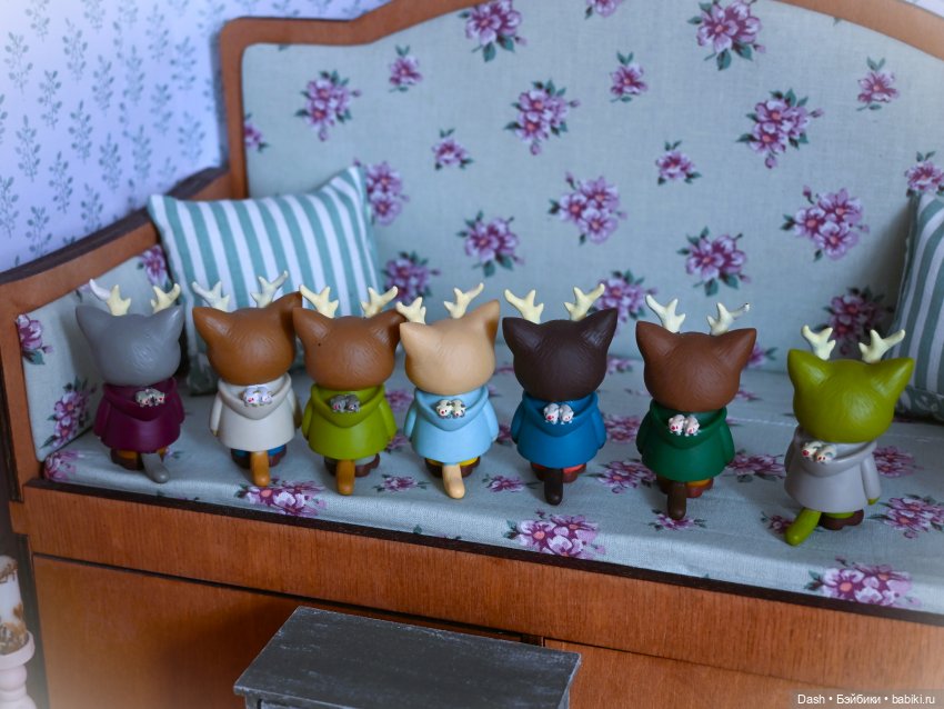 Котоолени: фигурки Morris и Kitty Morris (фото 10)