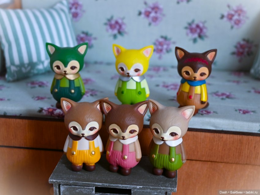 Котоолени: фигурки Morris и Kitty Morris (фото 9)