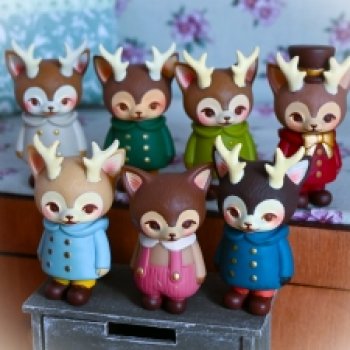 Котоолени: фигурки Morris и Kitty Morris