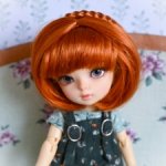 Парик 5-6 на кукол Pukifee, Lati и подобных