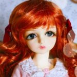 Рыжий парик с кудряшками размер 6-7