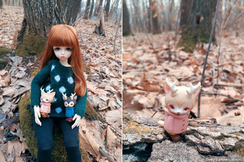 Мишка в лесу — Куклы LeekeWorld (Лике): BJD (БЖД) (фото 8)