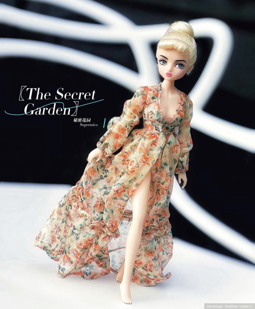 Китайская авторская кукла SuperMico Mico, серия Secret Garden
