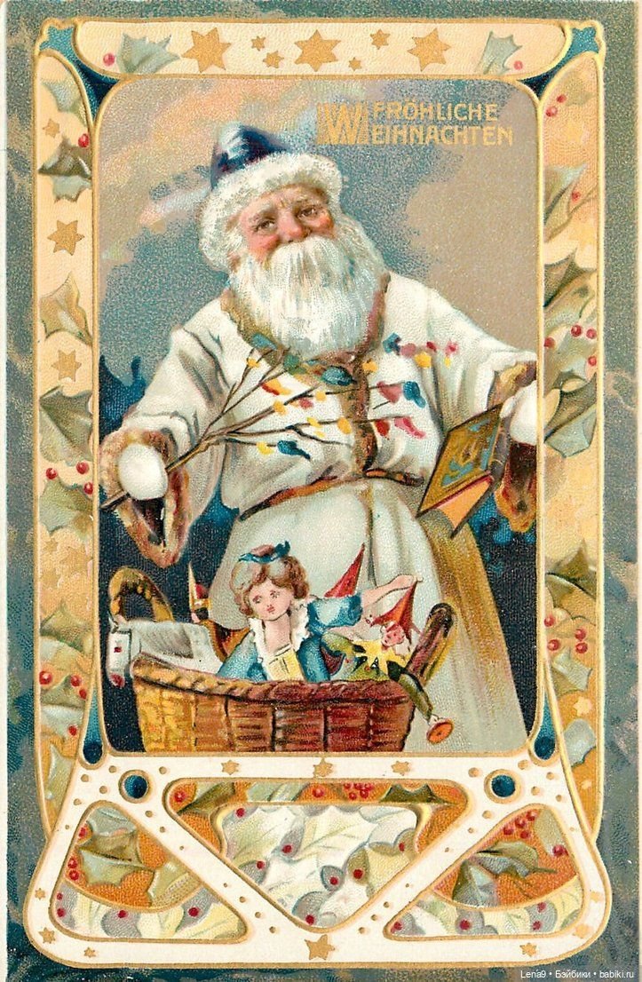 Цвет Рождества — Новый год и Рождество: праздничные фото кукол (фото 8)