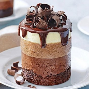 Кофейный мусс ☕🥧 Цвет года от Pantone