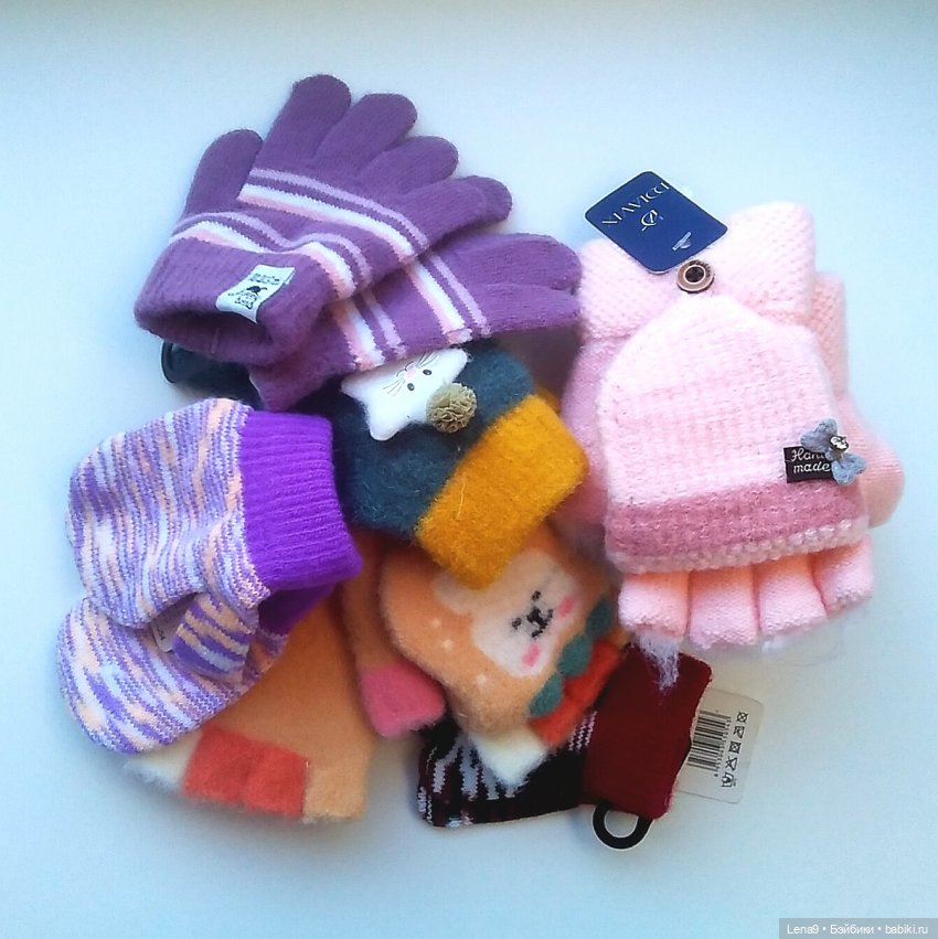 Рукавички-варежки Часть I