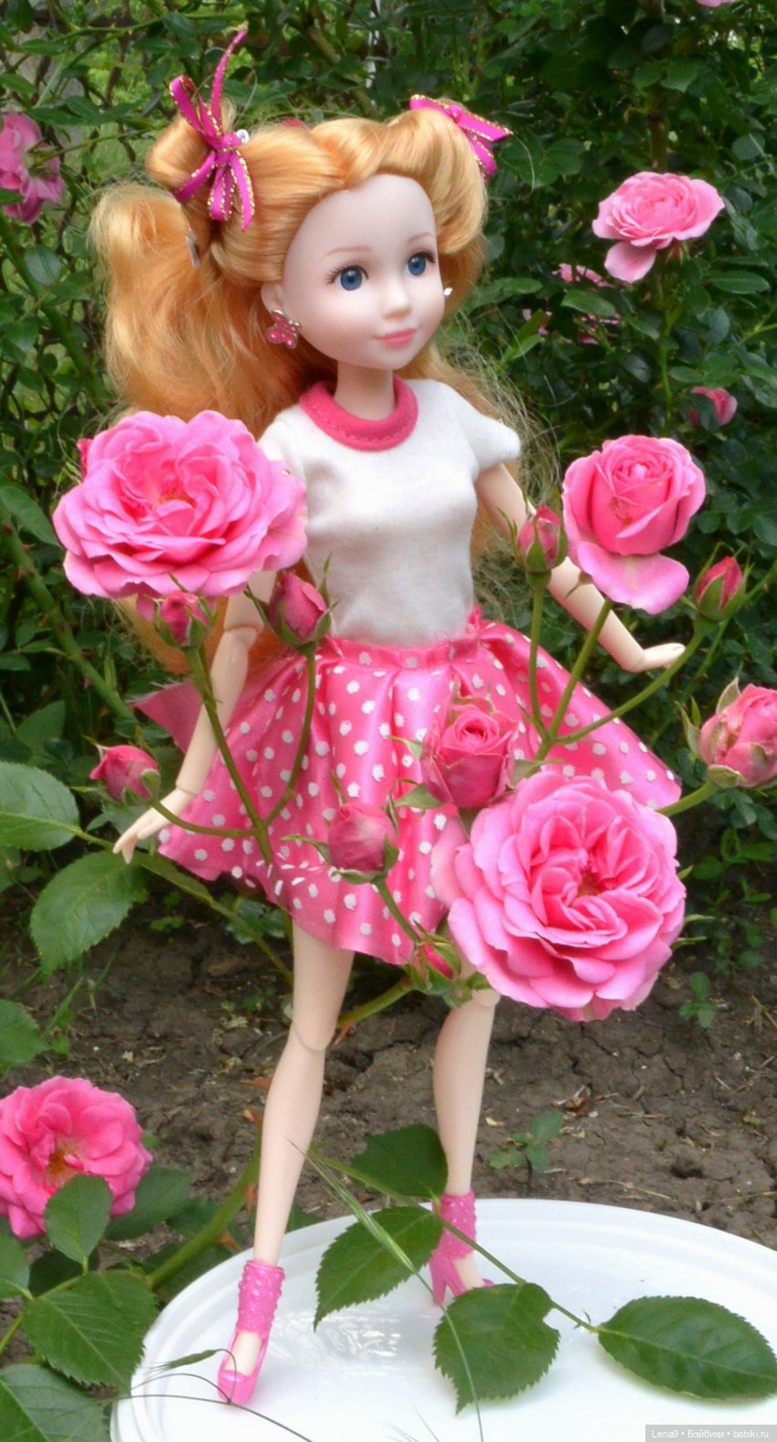 Злата Фотосессия с розами (фото 5)