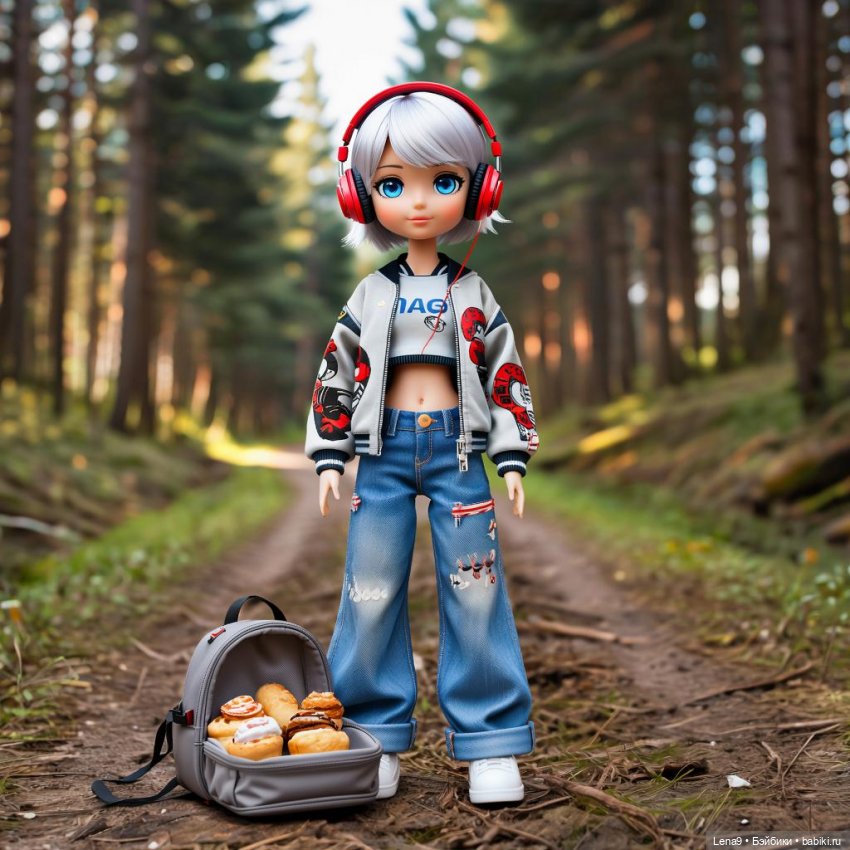 Игры в куклы с нейросетью V Старая, старая сказка Серия 1 Красная Шапочка (фото 9)